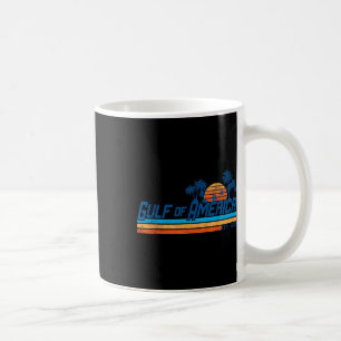 Gulf Of Us America Est 2025 Retro Vintage Beach _1 Coffee Mug
