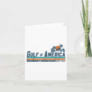 Gulf Of Us America Shirt Retro Golf Of Us America  Card