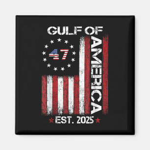 Gulf Of Usa America Est 2025 Magnet