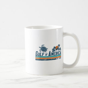 Gulf Of Usa America Est 2025 Turtle Gulf Mexico Coffee Mug