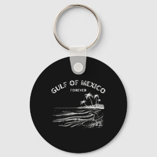 Gulf Of Usa America Funny Gulf Of Mexico Flag Map Keychain