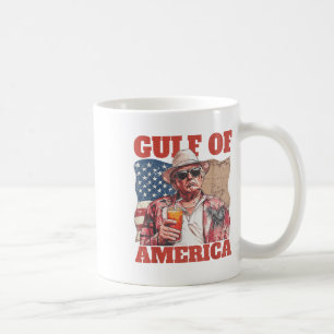Gulf Of Usa America Funny Usa Flag  Coffee Mug