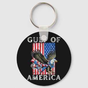 Gulf Of Usa America Mexico Gulf Est 2025 Us Americ Keychain