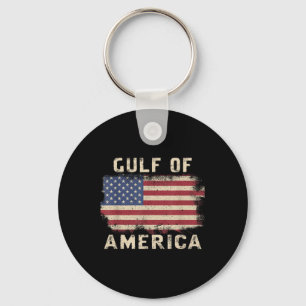 Gulf Of Usa America President Trump 2025 _1 Keychain