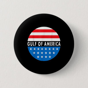 Gulf Of Usa America President Trump 2025 _2  2 Inch Round Button