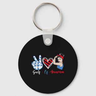 Gulf Of Usa America President Trump 2025 _7  Keychain