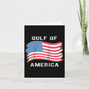 Gulf Of Usa America President Trump 2025 Raglan Ba Card