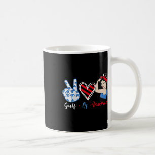 Gulf Of Usa America President Trump 2025 Raglan Ba Coffee Mug
