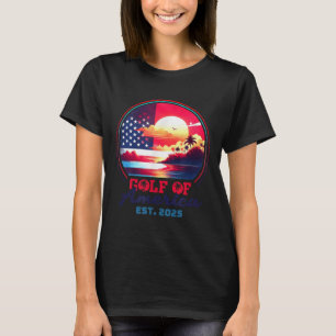 Gulf Of Usa America Shirt Est 2025 Retro Vintage B