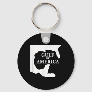 Gulf Of Usa America Shirt Funny Usa Flag Keychain