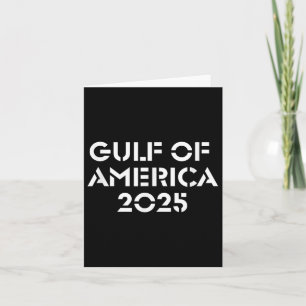 Gulf Of Usa America Trump 2025  Card