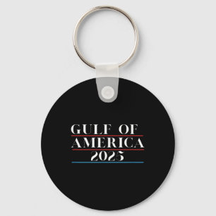 Gulf Of Usa America Trump 2025 Keychain