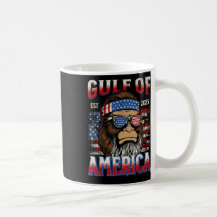Gulf Of Usa America Trump Funny Bigfoot Mexico Coffee Mug