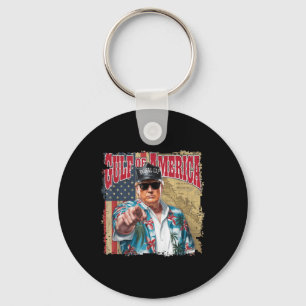 Gulf Of Usa America Trump Greeting From The Patrio Keychain