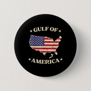 Gulf Of Usa America Usa American Map Men Women Kid 2 Inch Round Button