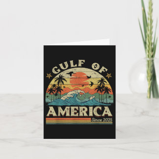 Gulf Of Usa America Vintage Beach Americas Gulf Me Card