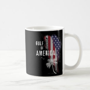 Gulf Of Usa Vintage Flag America 2025 Men Women  Coffee Mug