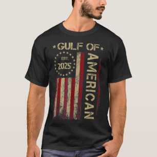 Gulf Retro Of America Est 2025 Usa American Flag M T-Shirt