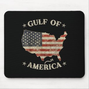 Gulf Retro Of Usa America Est 2025 American Flag M Mouse Pad