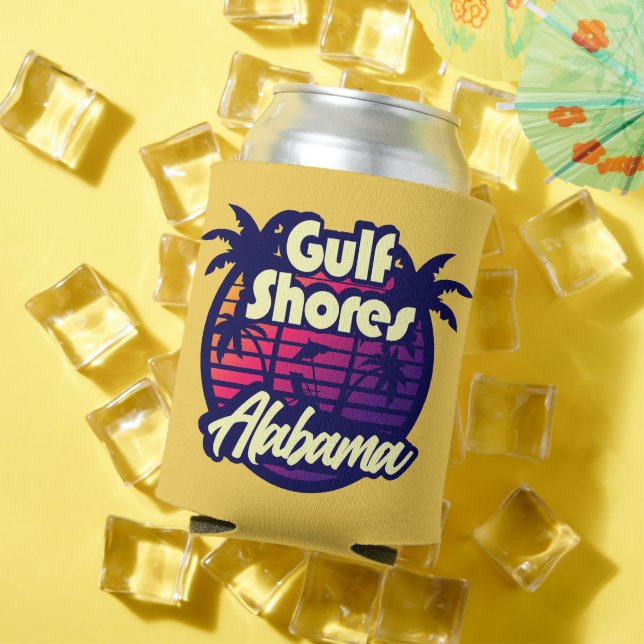Gulf Shores Alabama Can Cooler (In Situ Summer)
