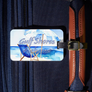 Gulf Shores, Alabama Luggage Tag