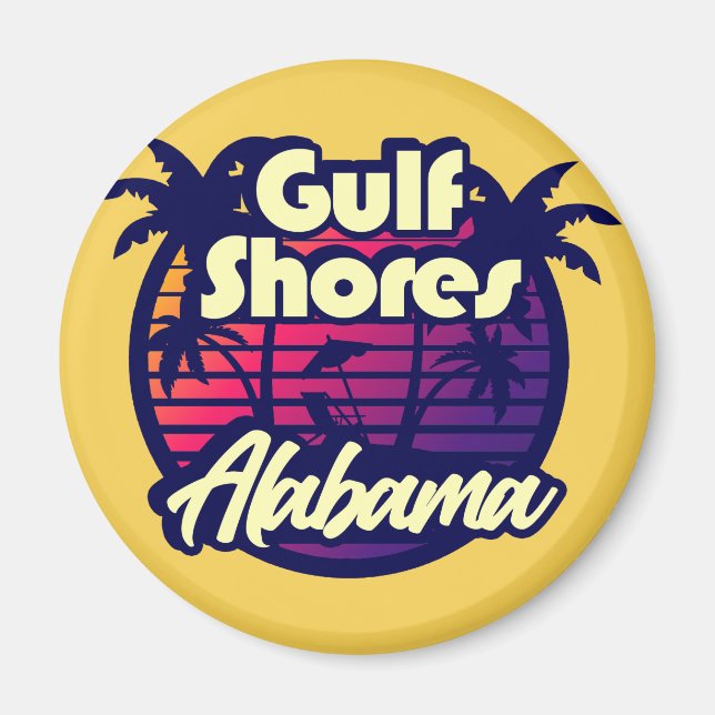Gulf Shores Alabama Magnet (Front)