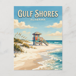 Gulf Shores Alabama Postcard