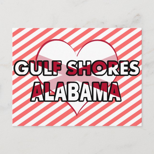 Gulf Shores, Alabama Postcard (Front)