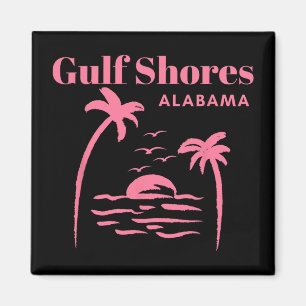 Gulf Shores Alabama Watercolor Sea Turtle Magnet