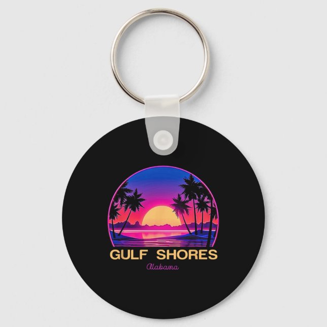 Gulf Shores Alabyma 3  Keychain (Front)