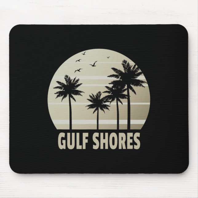 Gulf Shores Alama Vacation Souvenir  Mouse Pad (Front)