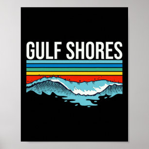 Gulf Shores Answer To All Life's Problems Vacation Poster