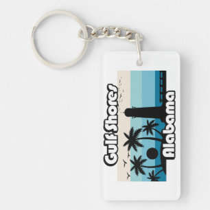 Gulf Shores Beach Alabama Keychain