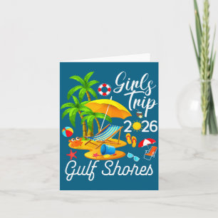 Gulf Shores Beach Alabama Summer Card