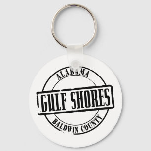 Gulf Shores Title Keychain