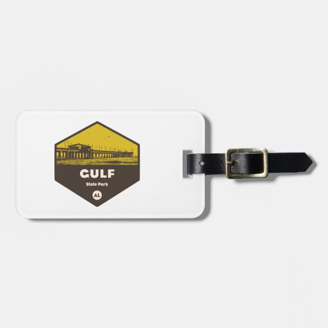 Gulf State Park, Alabama Luggage Tag (Front Horizontal)