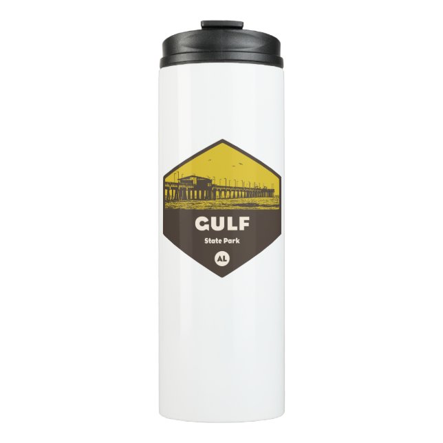 Gulf State Park, Alabama Thermal Tumbler (Front)