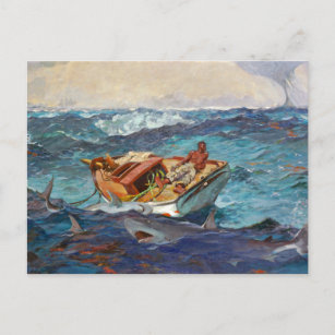 Gulf Stream by Winslow Homer Postcard