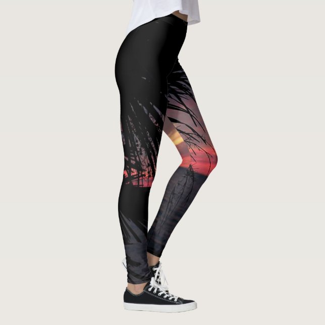 Gulf Sunset Leggings (Right)