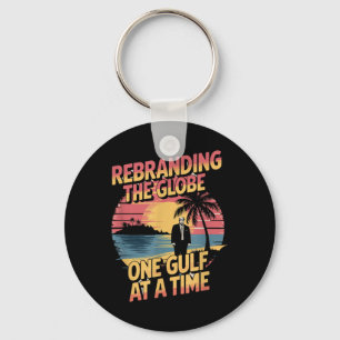 Gulf Usa America Humourous Trump Patriotic 2025 Pr Keychain
