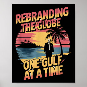 Gulf Usa America Humourous Trump Patriotic 2025 Pr Poster