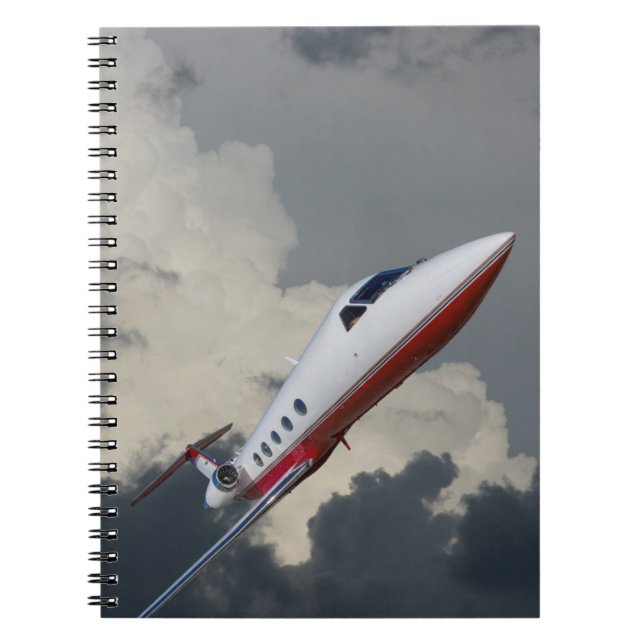 GULFSTREAM 3 IN CLOUDS NOTEBOOK (Front)