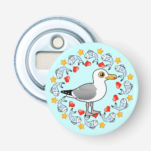 Gull Circle of Love Bottle Opener