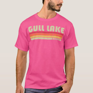 Gull Lake Michigan Funny Fishing Camping Summer Gi T-Shirt