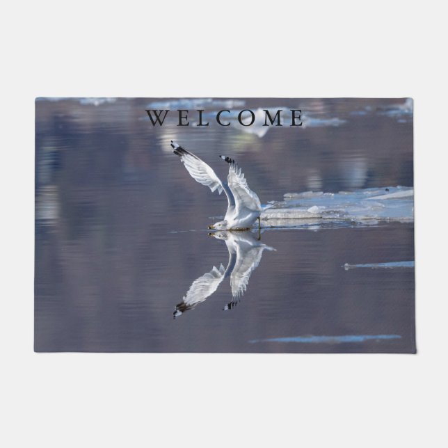 Gull Reflections Doormat (Front)