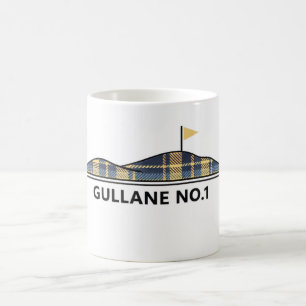 Gullane Golf Scottish Golfing Gift Tartan Coffee Mug