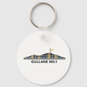 Gullane Golf Scottish Golfing Gift Tartan  Keychain