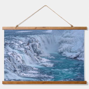 Gullfoss Falls, Iceland Hanging Tapestry