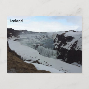 Gullfoss Waterfall, Iceland Postcard