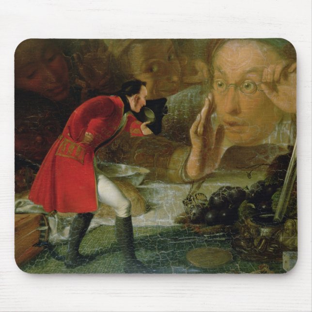 Gulliver Exhibited to the Brobdingnag Farmer Mouse Pad (Front)